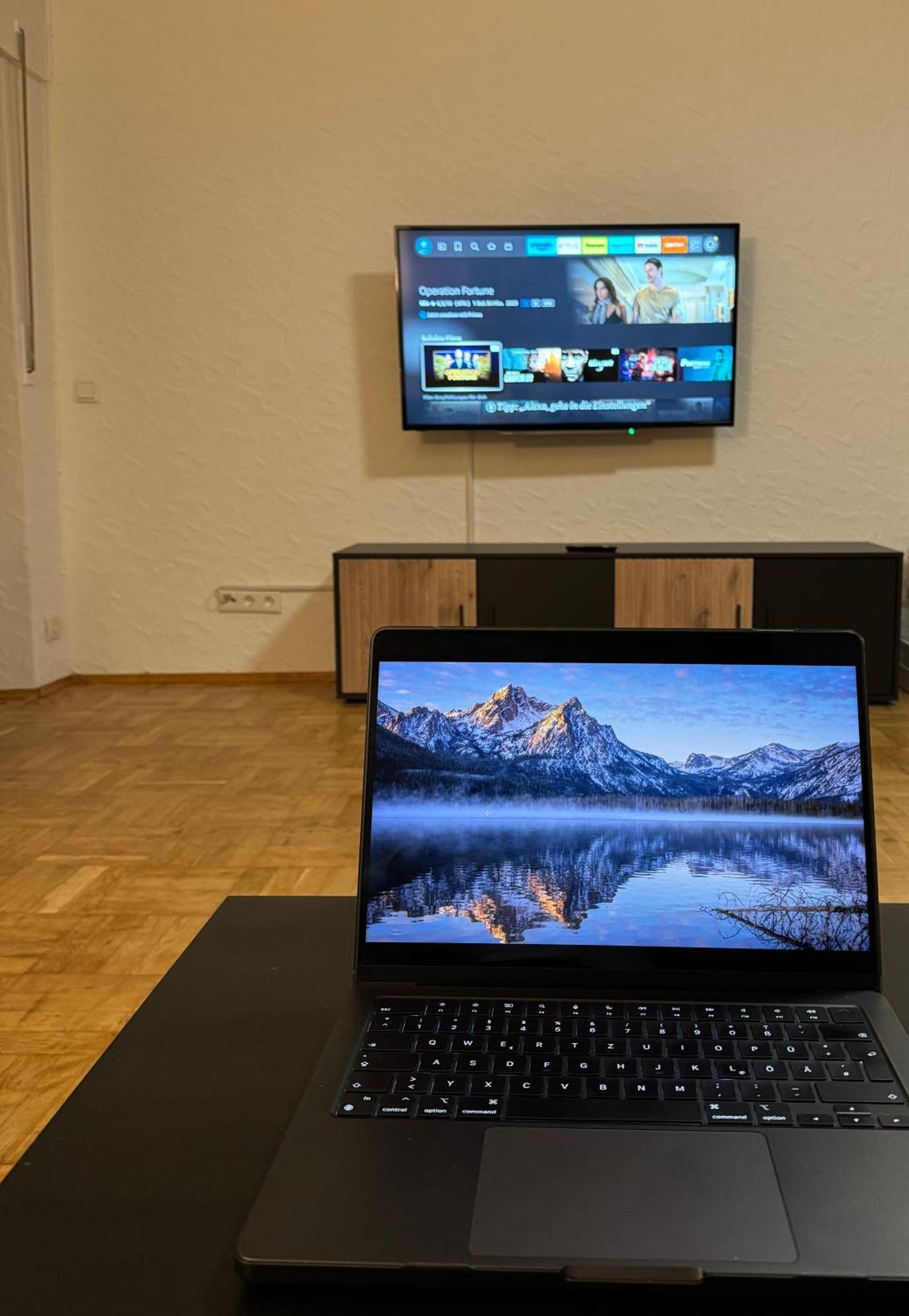 Laras Voll Ausgestattete Gartenwohnung Mit Wlan Und Tv Werne 외부 사진
